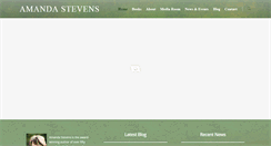 Desktop Screenshot of amandastevens.com